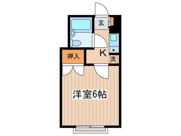 エスポワ－ル愛幸の物件間取画像